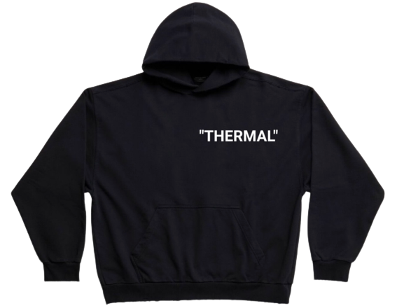 Off white online thermo hoodie
